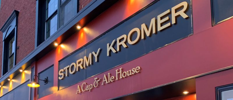 STORMY KROMER A CAP AND ALE HOUSE